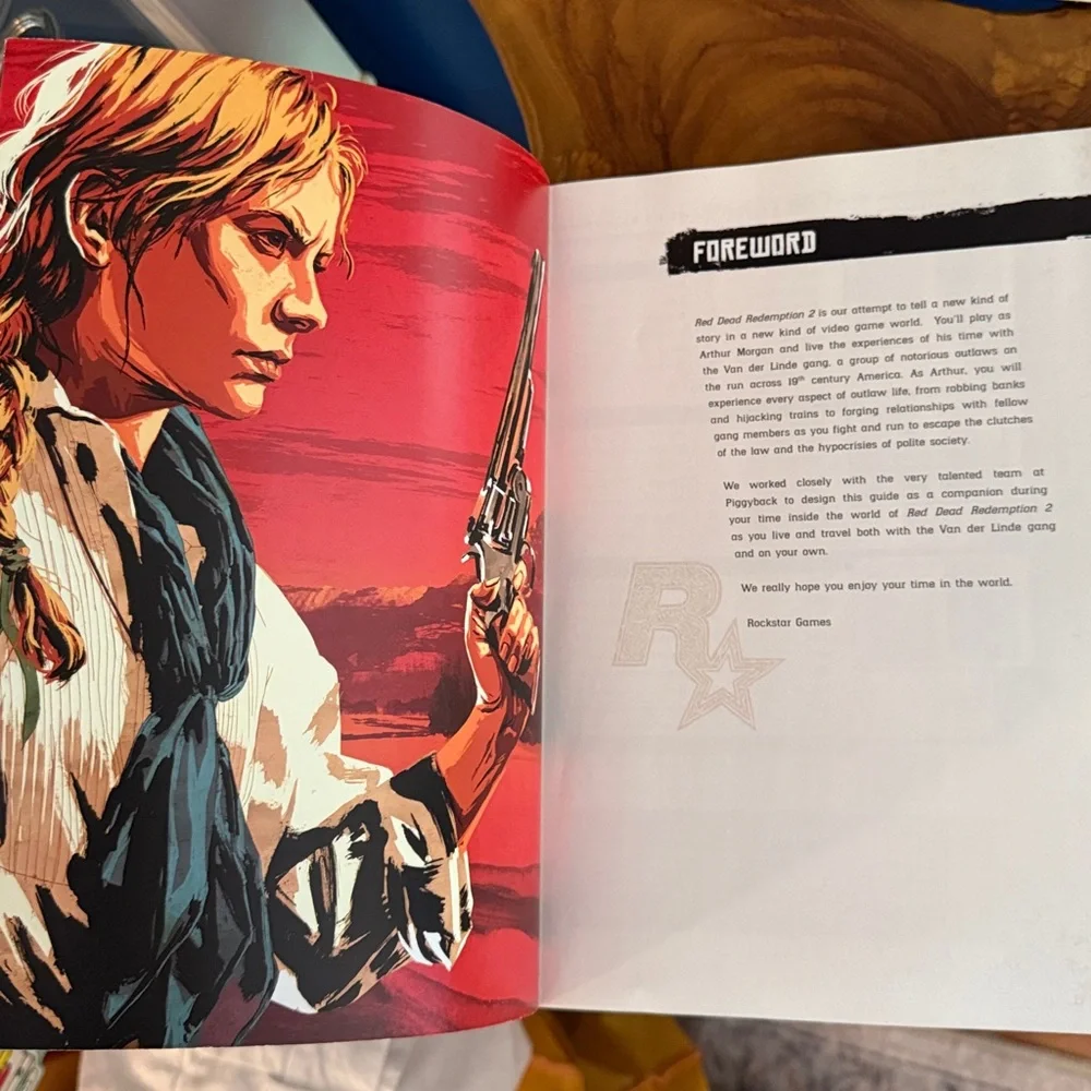 Red Dead Redemption II The Complete Official Paperback Guide by Piggyback